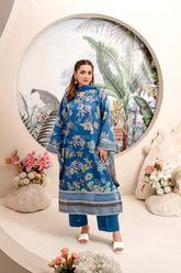 EMBROIDERED PRINTED LAWN 3PC SUIT