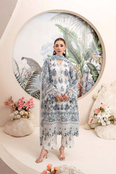 EMBROIDERED PRINTED LAWN 3PC SUIT