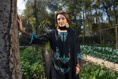 Edén - Mystical Black Embroidered 3PC Suit