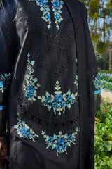 Edén - Mystical Black Embroidered 3PC Suit