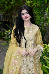 Golden Aura Set – Pink Petal Elegance